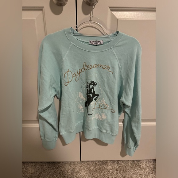 Daydreamer Medium Aqua Sweatshirt. 💙⚡️ - Picture 2 of 5